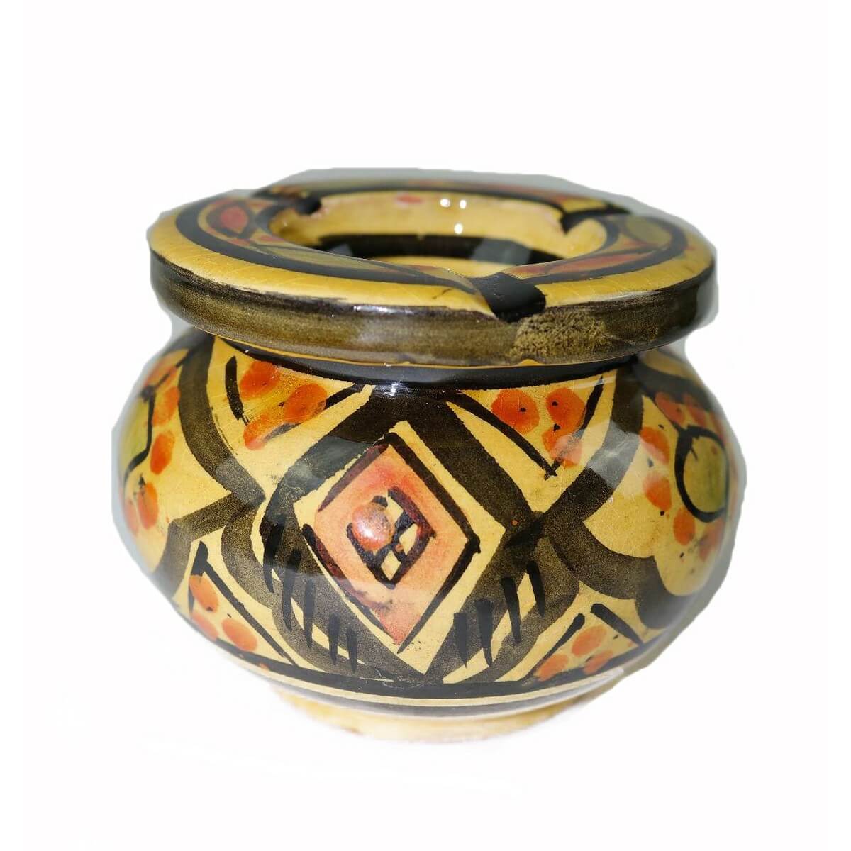Aschenbecher, Marokko, Keramik, Muster, Souvenir, handgefertigt, bunt, Haus  Stockfotografie - Alamy